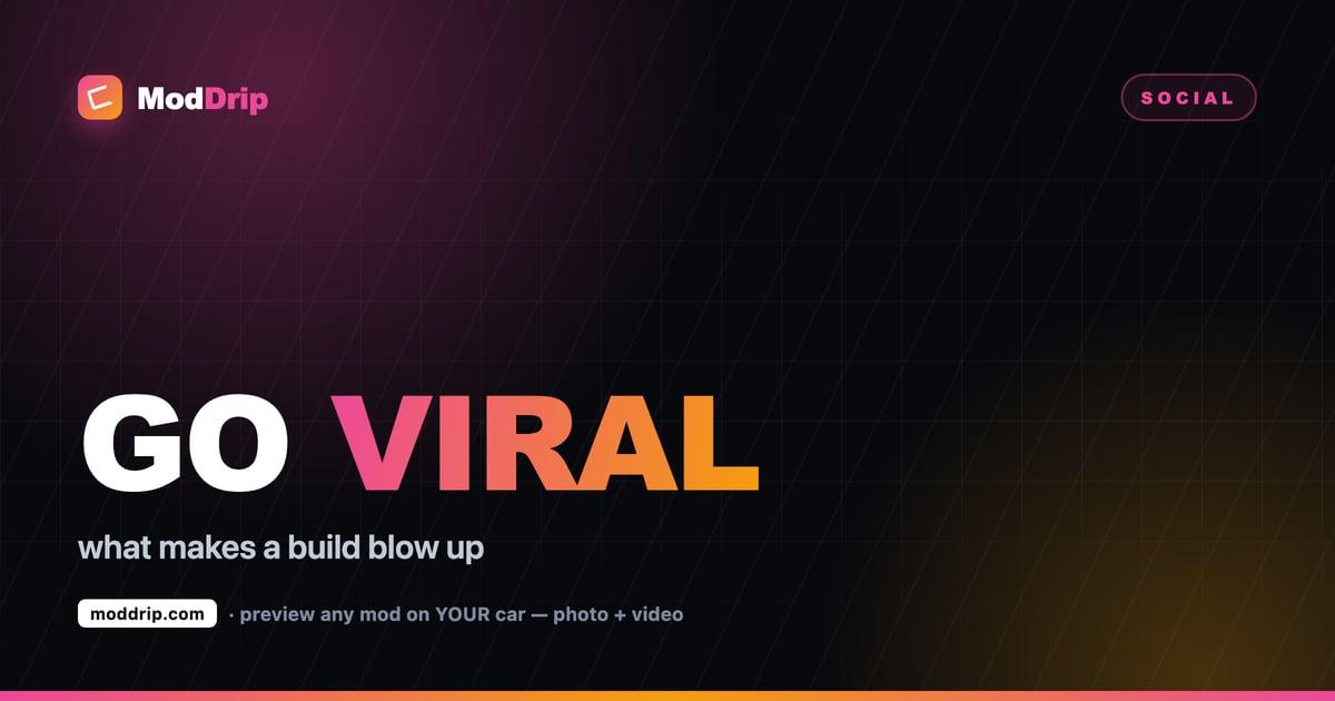 Qu'est-ce qui Fait Qu'un Build Auto Devient Viral ? L'Anatomie Honnête d'un Post qui Arrête le Scroll