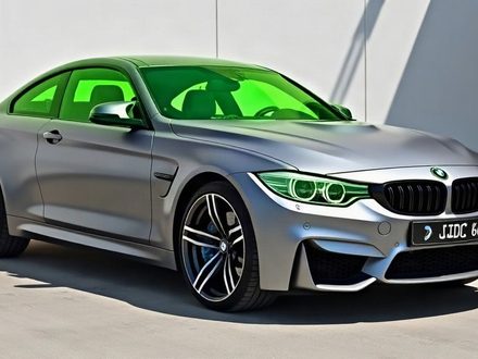 Window Tint — 35% Medium Green