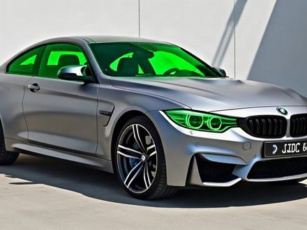Window Tint — 5% Limo Green