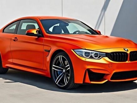 Vinyl Wraps — Satin Orange Wrap
