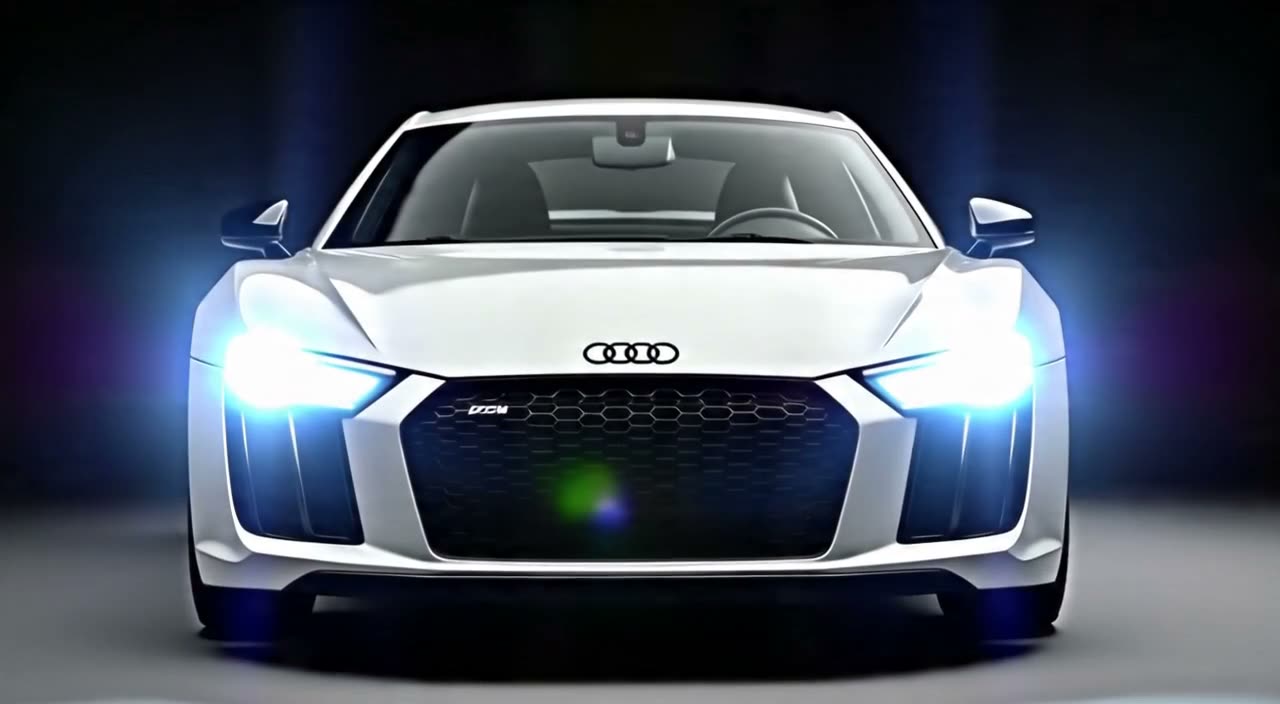 Audi R8 Headlight flare