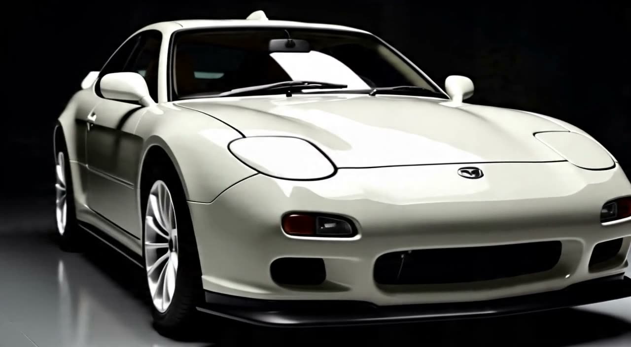 Mazda RX-7 360° orbit