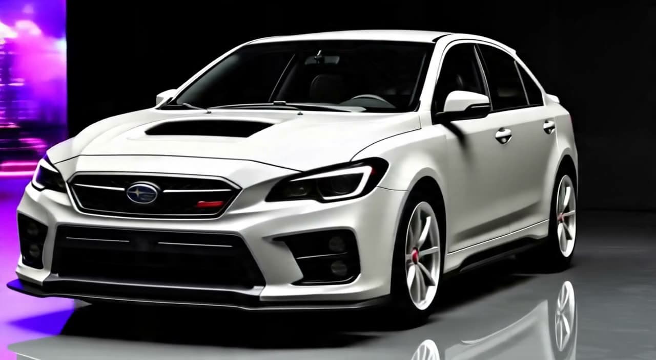 Subaru WRX STI Night city
